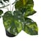 Green Plastic Traditional Artificial Foliage, 19&#x22; x 12&#x22; x 12&#x22;